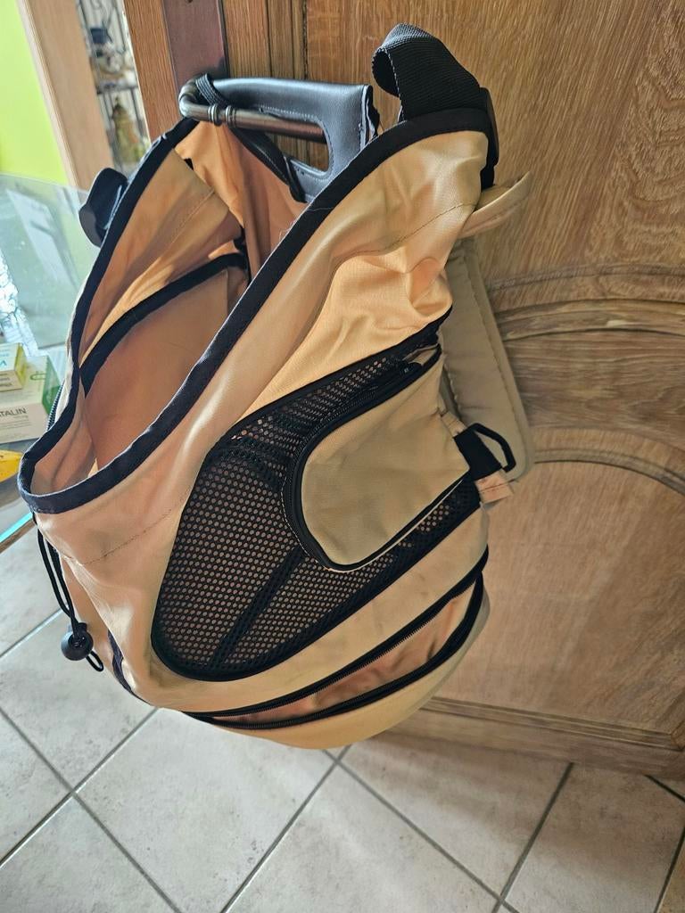 Sac de transport dorsal/ventral pour chien, Enlèvement