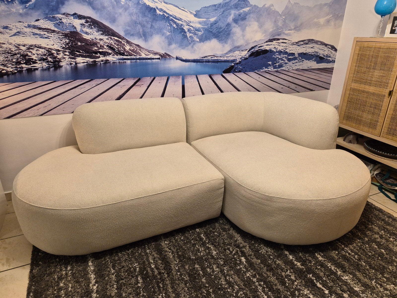 Canapé Design Jysk plus tapis Leen Bakker (optionnel ), Enlèvement