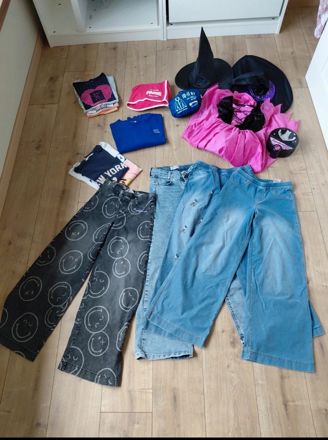 Pakket kledij maat 140 + Halloweenkostuum, Ophalen of Verzenden, Maat 140
