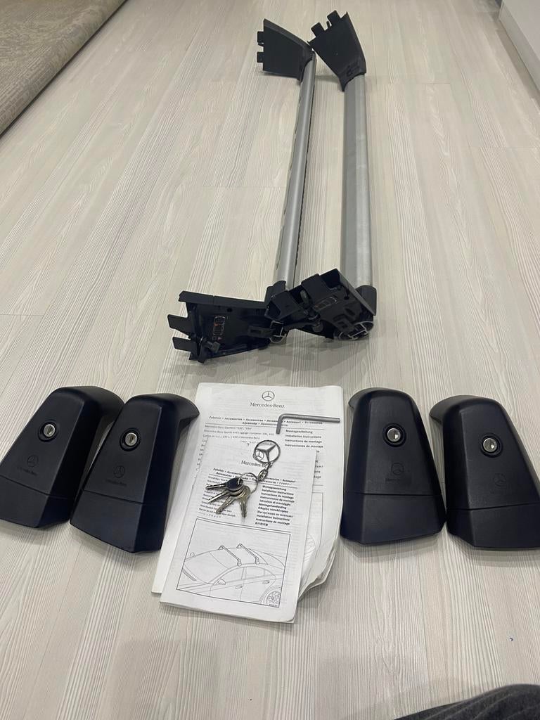 barres de toit mercedes, Autos : Pièces & Accessoires, Enlèvement ou Envoi, Utilisé, Arrière, Mercedes-Benz