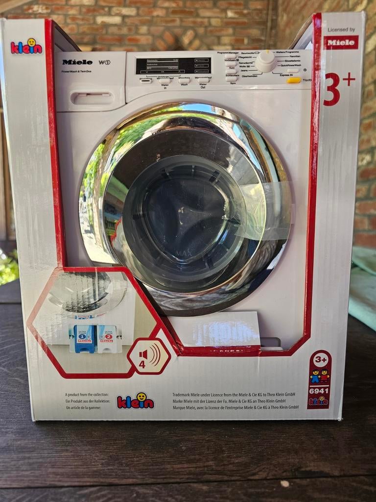 Nieuw in doos. THEO KLEIN TOYS MIELE wasmachine. NP €37.-, Verzenden, Nieuw
