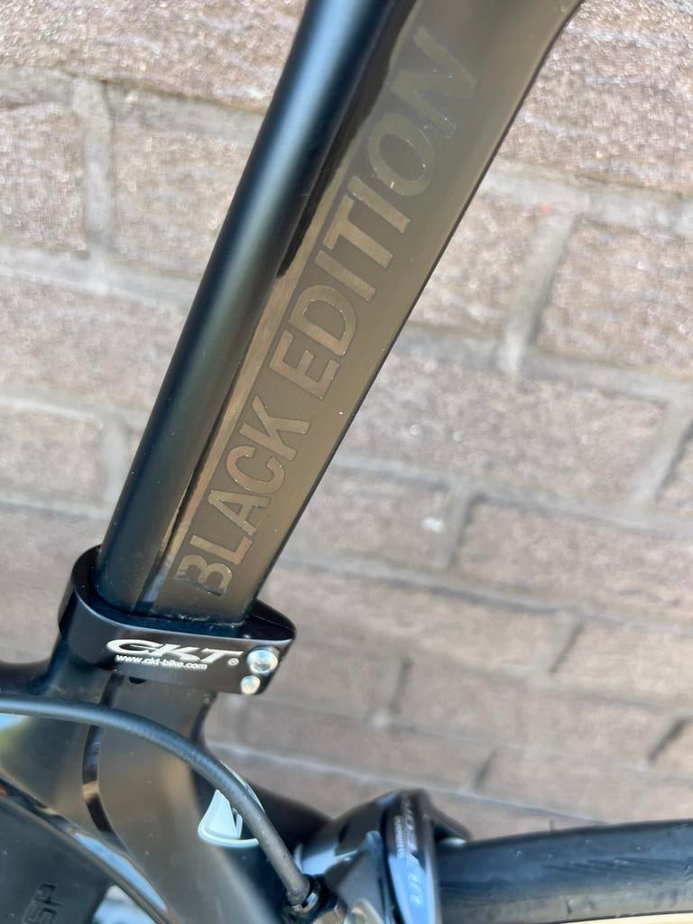 Koersfiets CKT Black edition, Fietsen en Brommers, 28 inch, Velgrem, Nieuw, 15 tot 20 versnellingen