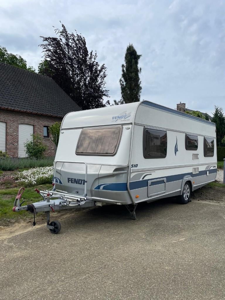 Fendt Topas 510 caravan, Caravans en Kamperen, Omvormbare zithoek, Rondzit, Particulier, Schokbreker