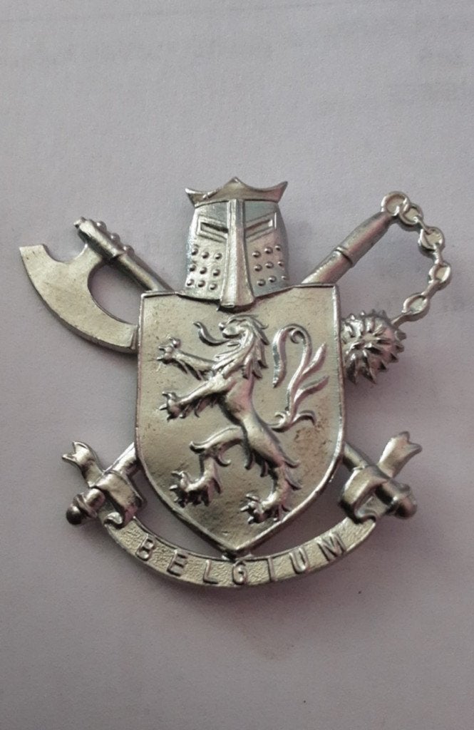 insigne de beret  corée abl belge, Enlèvement ou Envoi, Armée de terre, Emblème ou Badge