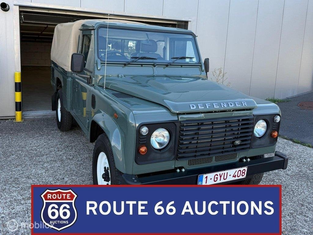 Land Rover Defender 110 HCPU | 2016 | Route 66 Auctions, Gebruikt, Zwart, Handgeschakeld, Overige carrosserie