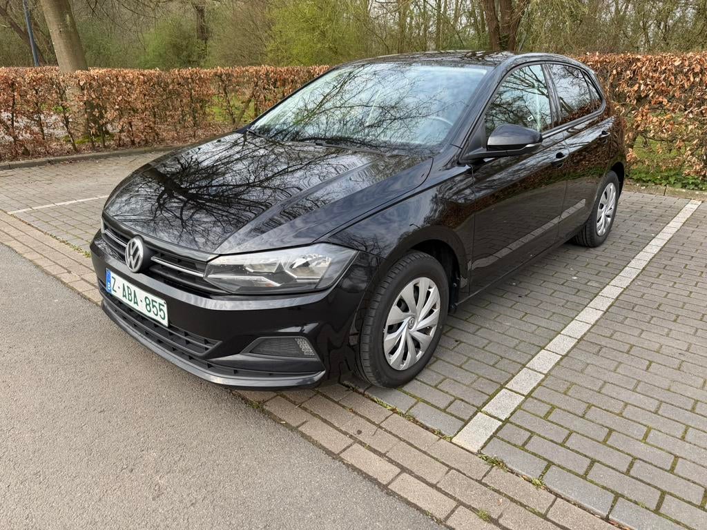 Vw Polo 1.0 benzine automaat, Auto's, Automaat, Zwart, Bedrijf, 5 deurs