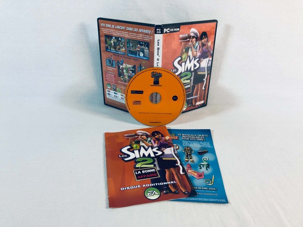 Les Sims 2 La Bonne Affaire PC FR Jeu Complet Tès bon état, 1 joueur, À partir de 12 ans, Utilisé, Simulation