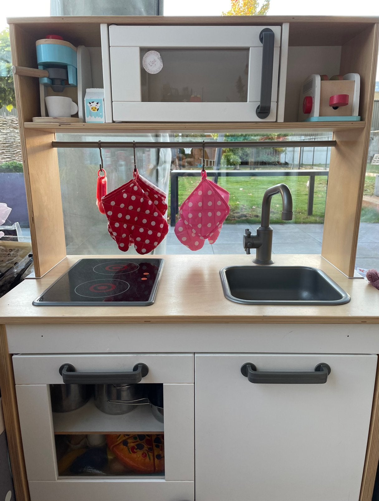 Speelkeuken kinderkeuken ikea met toebehoren, Ophalen, Gebruikt, Hout, Speelkeuken