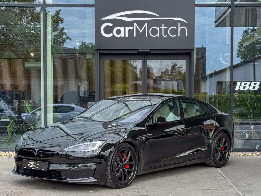 Tesla Model S PLAID | Yoke | Full Self Drive | Luchtvering, Autos, Tesla, Achat, Entreprise, Model S, Entretenue par le concessionnaire