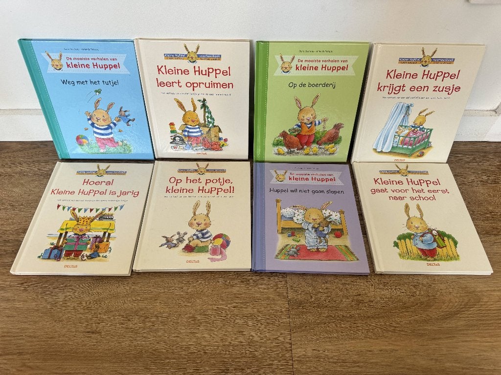 8 boekjes Kleine Huppel, Boeken, Ophalen of Verzenden, Zo goed als nieuw
