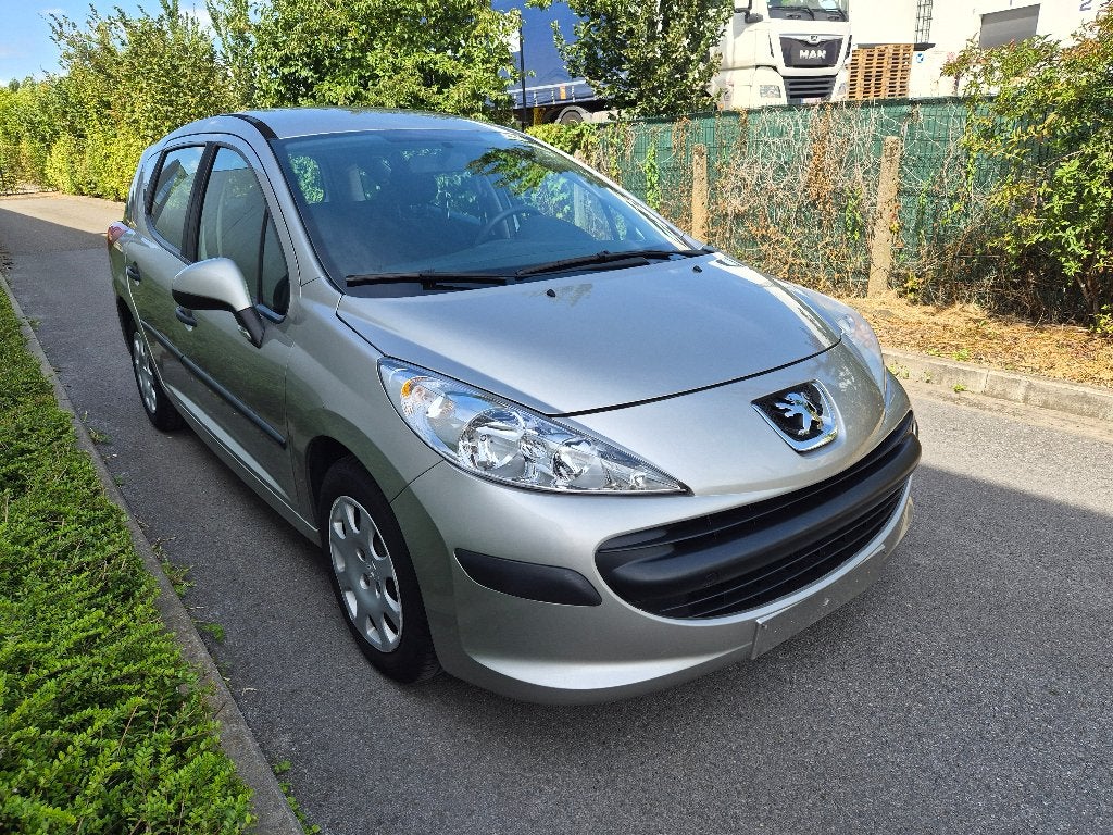 PEUGEOT 207, Autos, Argent ou Gris, Achat, Boîte manuelle, Noir