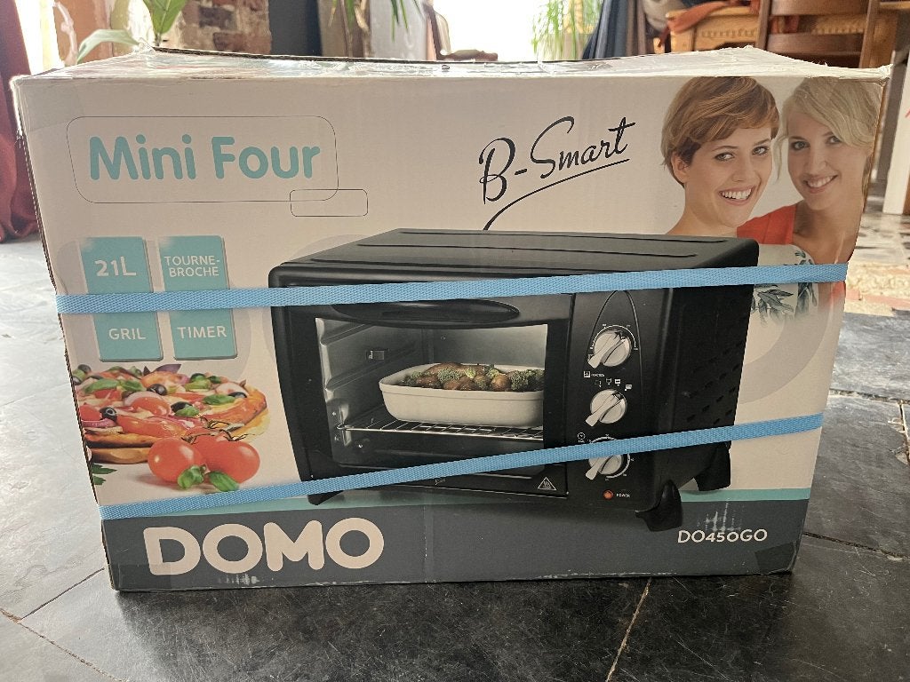 Mini four domo, Electroménager, Enlèvement, Neuf, Autoportant, Four