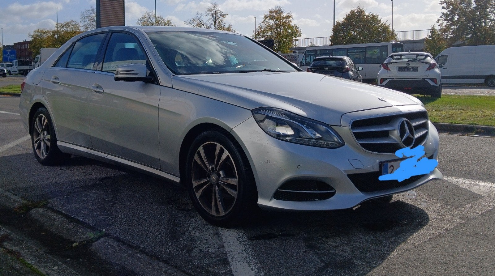 Mercedes Benz E200 Avantgarde Euro6 B 2015, Autos, 100 kW, Argent ou Gris, Achat, Euro 6