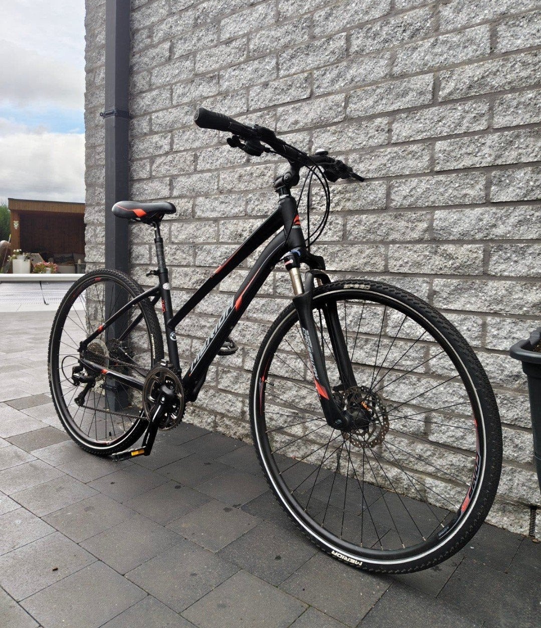 Merida fiets, stadsfiets/mtb, Fietsen en Brommers, 26 inch, Zo goed als nieuw, Meer dan 20 versnellingen, Schijfrem