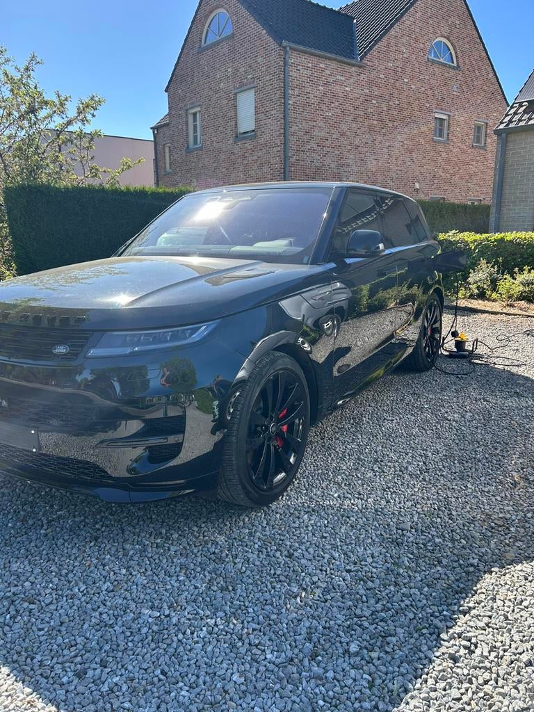 Range rover sport, Auto's, Automaat, Monovolume, Zwart, Leder