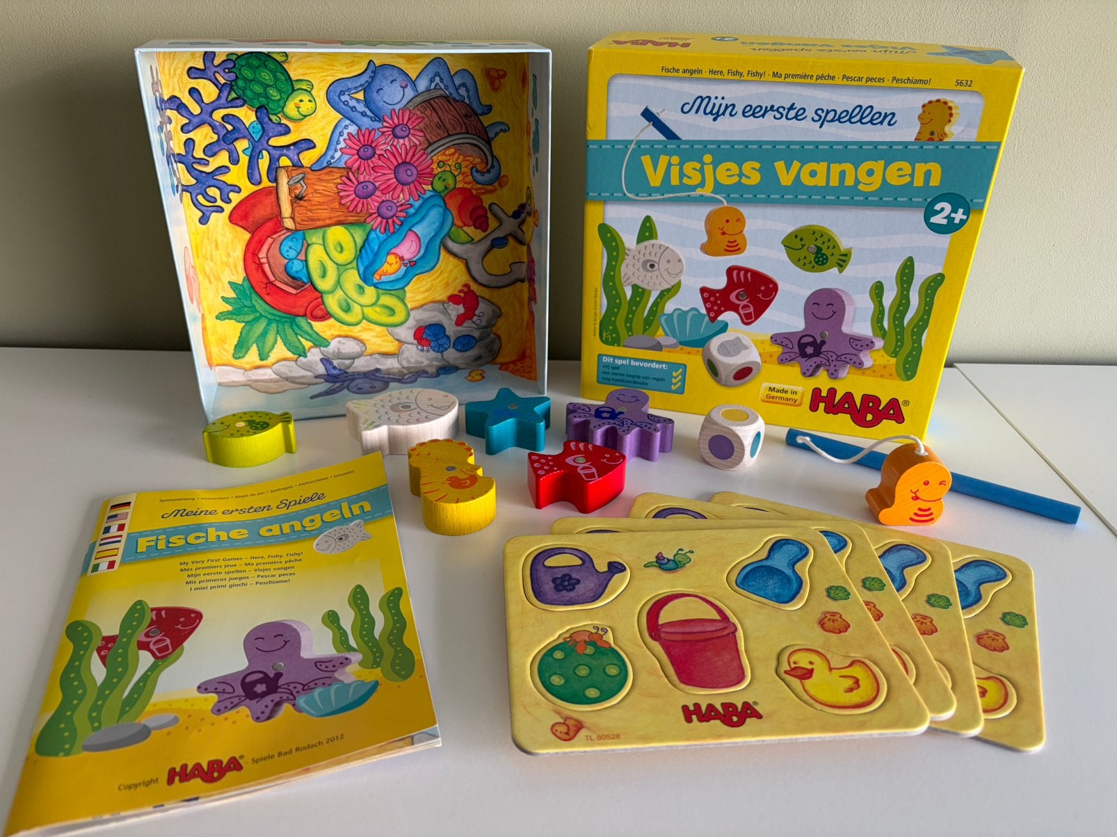 HABA Visjes Vangen, Ophalen, Zo goed als nieuw