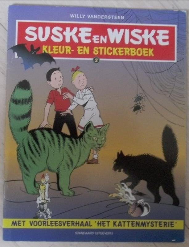 Suske en Wiske kleur- en stickerboek 2 ( 1998 ), Ophalen of Verzenden