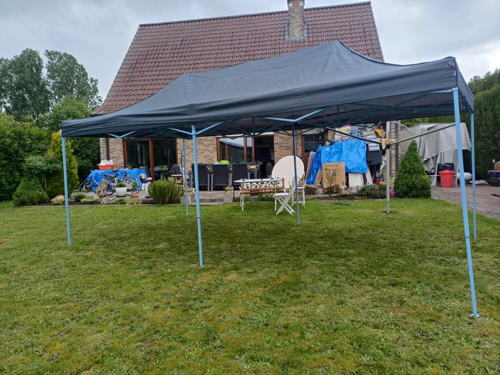 Tente de fête imperméable facile à installer 3x6, Enlèvement