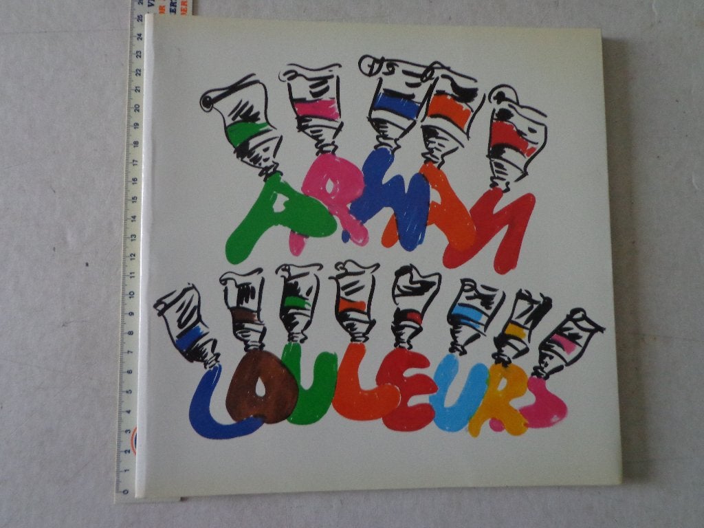 catalogus Arman Couleurs Gallery Guy Pieters 1987, Gelezen, Armand P. Arman, Ophalen of Verzenden, Overige onderwerpen