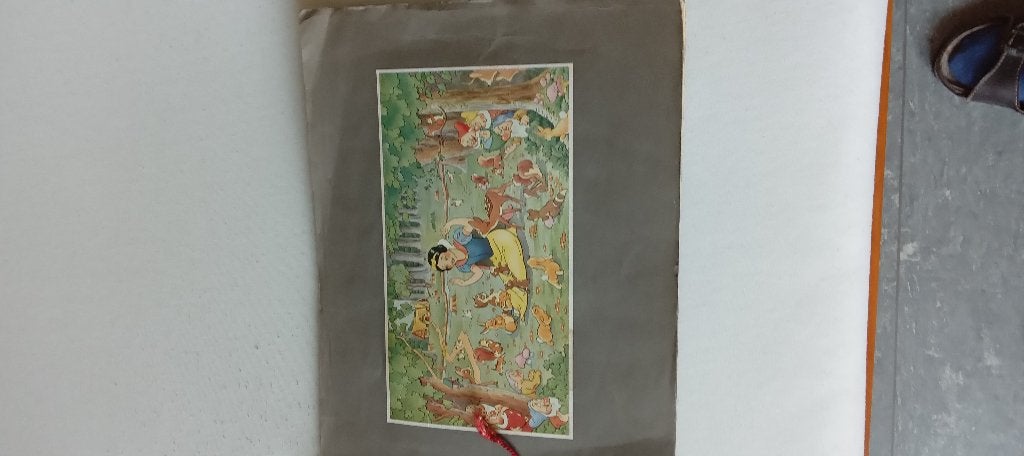 plakboek sneeuwitje de beukelaer onvolledig, Ophalen of Verzenden, Gelezen, Prentenboek