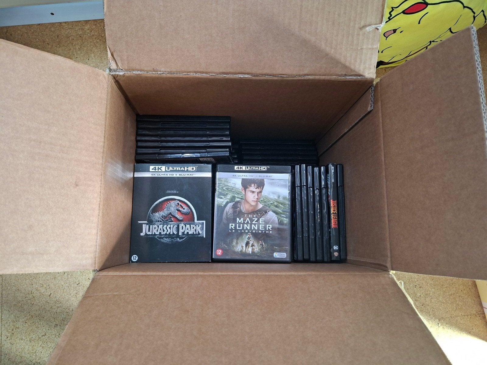80 4k films met overal 2 discs 14k 1xblu ray, Enlèvement, Comme neuf