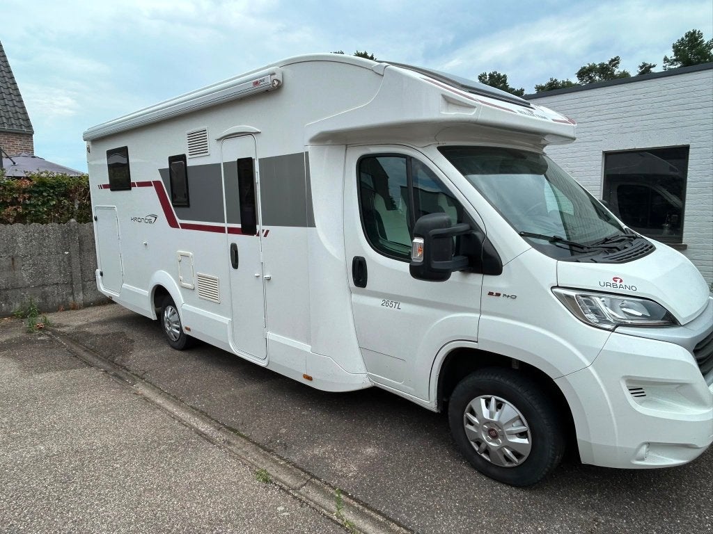 Roller Team Kronos 265TL, 140PK, 46157Km, 29/09/2020, Ringverwarming, Fiat, Luifel, Particulier