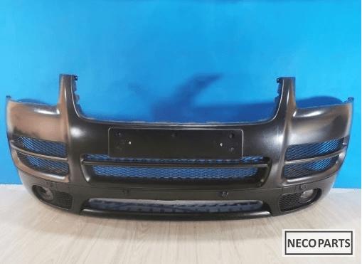VW Touareg 1 7L R-LINE 02-06 VOORBUMPER ORIGINEEL KLEUR LC9Z, Volkswagen, -, Utilisé, -