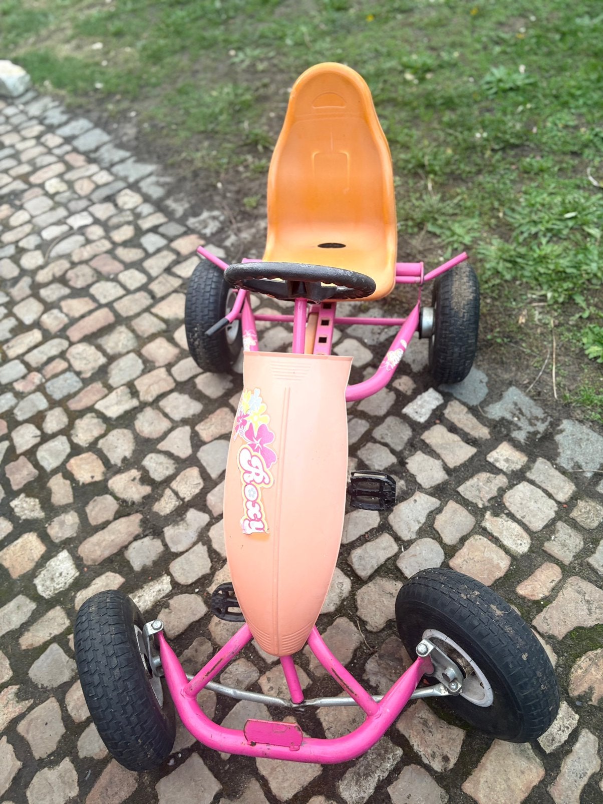 Gokart berg, Ophalen, Gebruikt