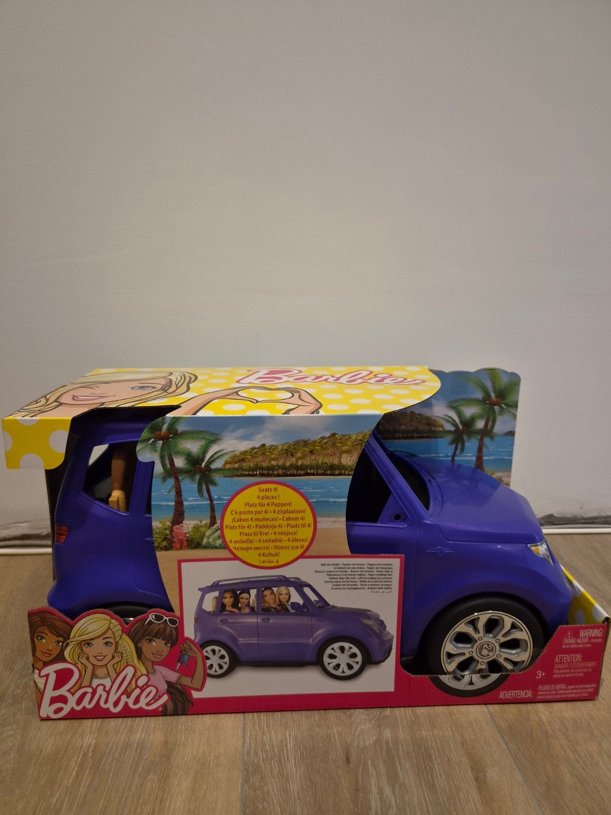 Barbie auto paars, Enfants & Bébés, Jouets | Véhicules en jouets, Enlèvement