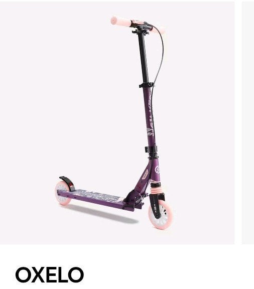kinderstep oxelo decathlon, Ophalen of Verzenden, Gebruikt, Gewone step, Oxelo (Decathlon)