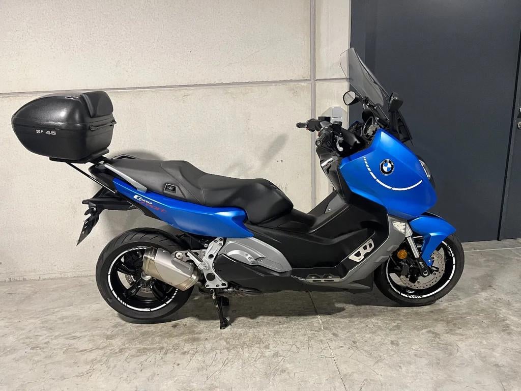 BMW C600 Sport met topcase (bj 2012), Motoren, Motoren | BMW, Scooter, Bedrijf, Meer dan 35 kW, 600 cc