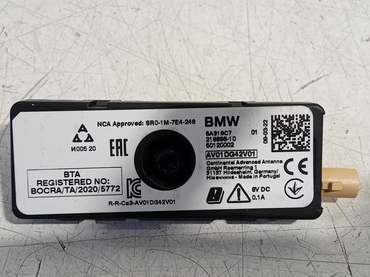 Antenne versterker BMW iX, Enlèvement ou Envoi, Van der Ven Autorecycling B.V., Onderdelen@venauto.nl, Ettenseweg 76, 4706 PB Roosendaal, The Netherlands