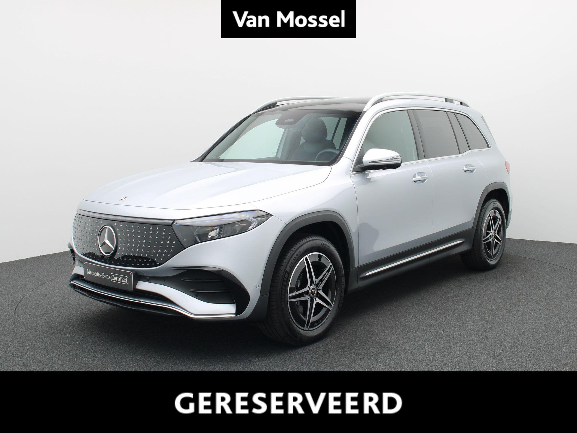 Mercedes-Benz EQB 250+ BUSINESS STAR EDITION + PANO DAK + BU, Autos, Argent ou Gris, Noir, 5 portes, Automatique