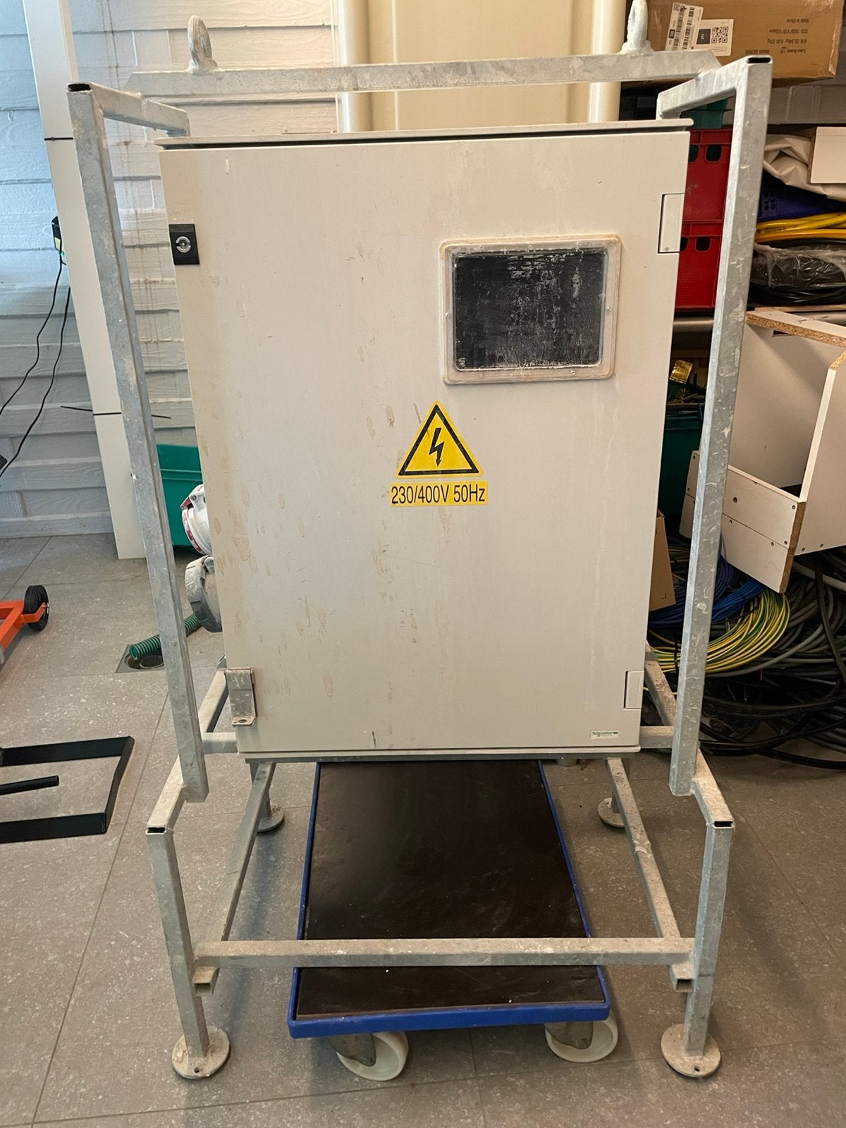 Werfkast 63A 230/400V zonder tellerkast, Doe-het-zelf en Bouw, Elektriciteit en Kabels, Ophalen, Gebruikt, ABB, Groepenkast