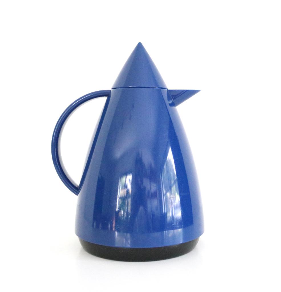 VINTAGE POSTMODERN THERMOS FLASK BRASIL BY EMSA  1980S, Antiek en Kunst, Ophalen of Verzenden