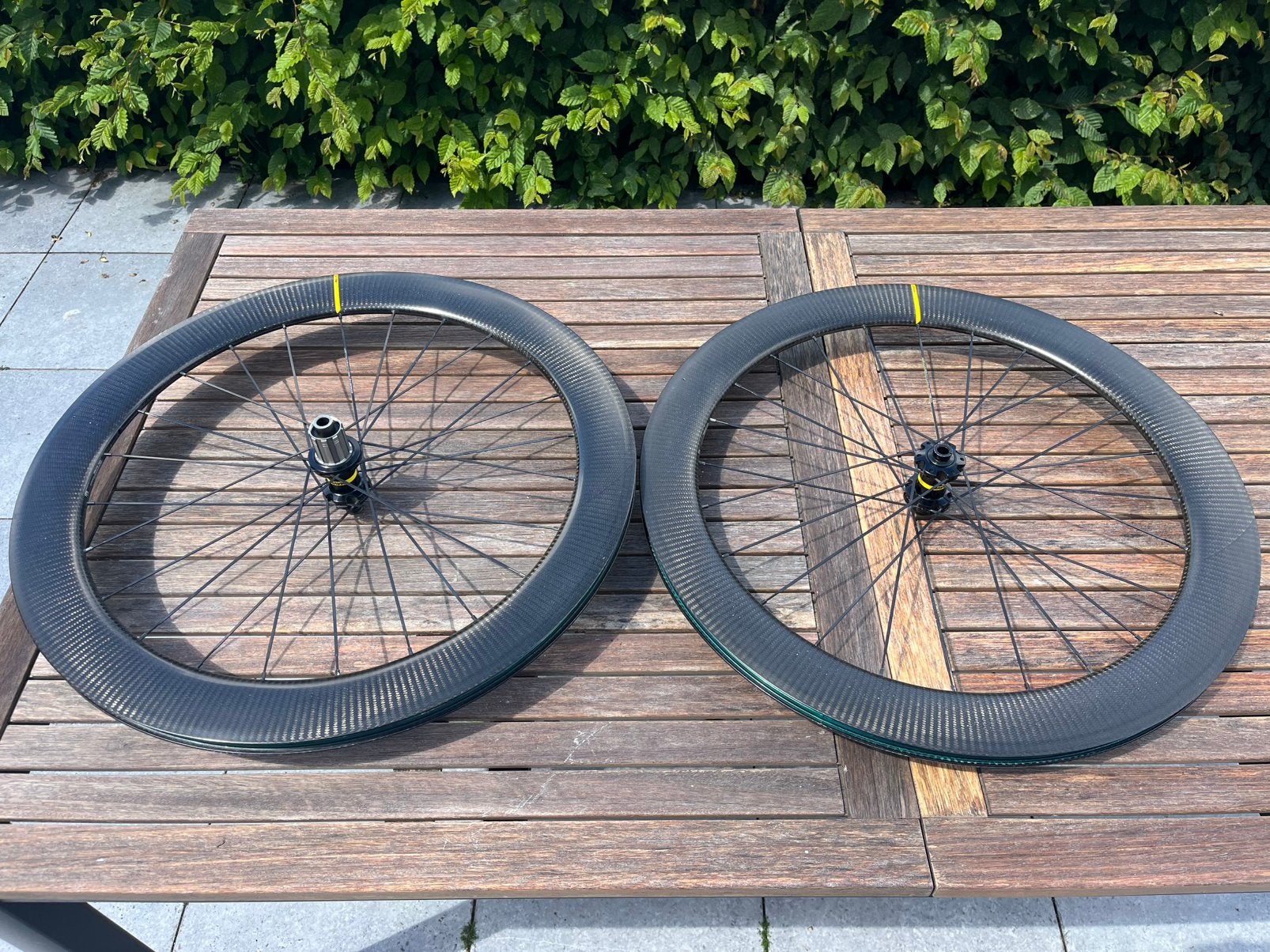 Wielen MAVIC COMETE pro carbon 64 mm, Fietsen en Brommers, Ophalen, Zo goed als nieuw, Wiel, Carbon