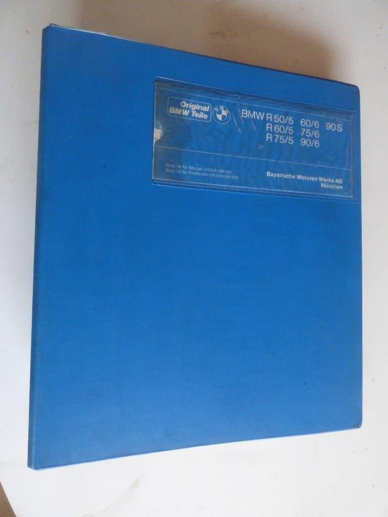 BMW ONDERDELENLIJST R50/5-R60/5-R75/5-60/6-75/6-90/6-90S, Motoren, Ophalen of Verzenden, BMW