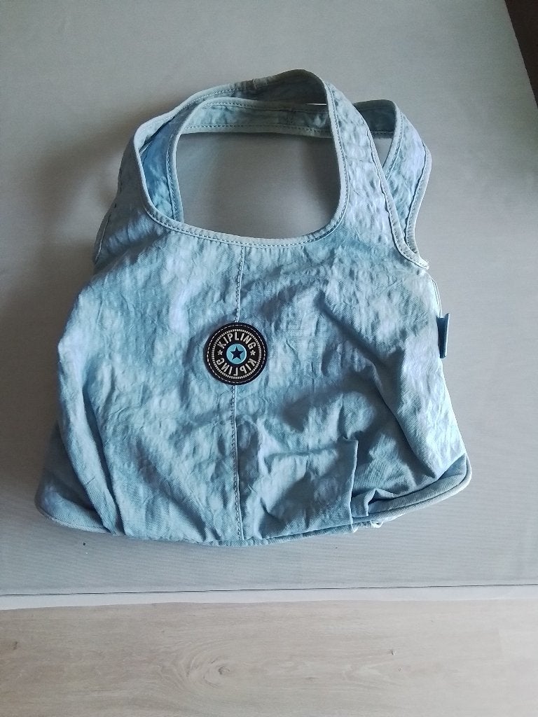 HANDTAS KIPLING, Handtassen en Accessoires, Ophalen of Verzenden, Gebruikt, Blauw, Handtas