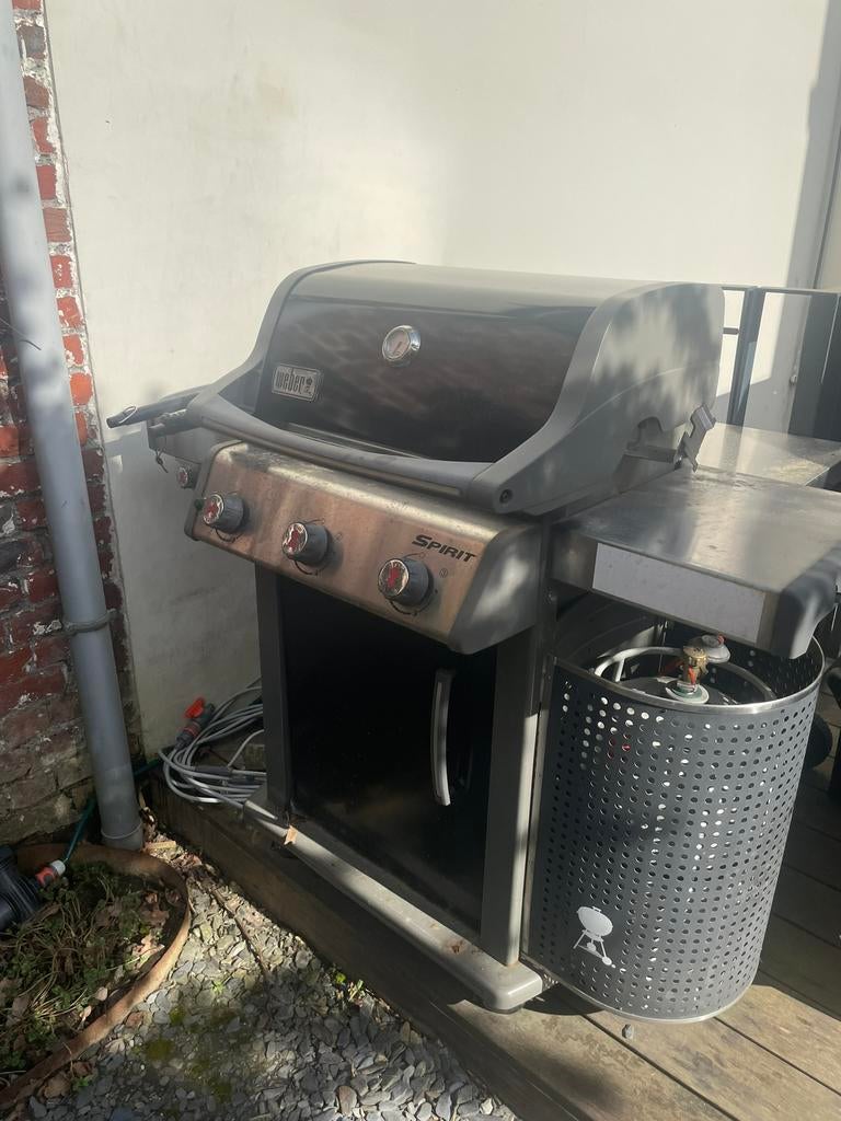 100% functionele Weber Spirit gasbarbecue, Tuin en Terras, Gasbarbecues, Ophalen, Gebruikt