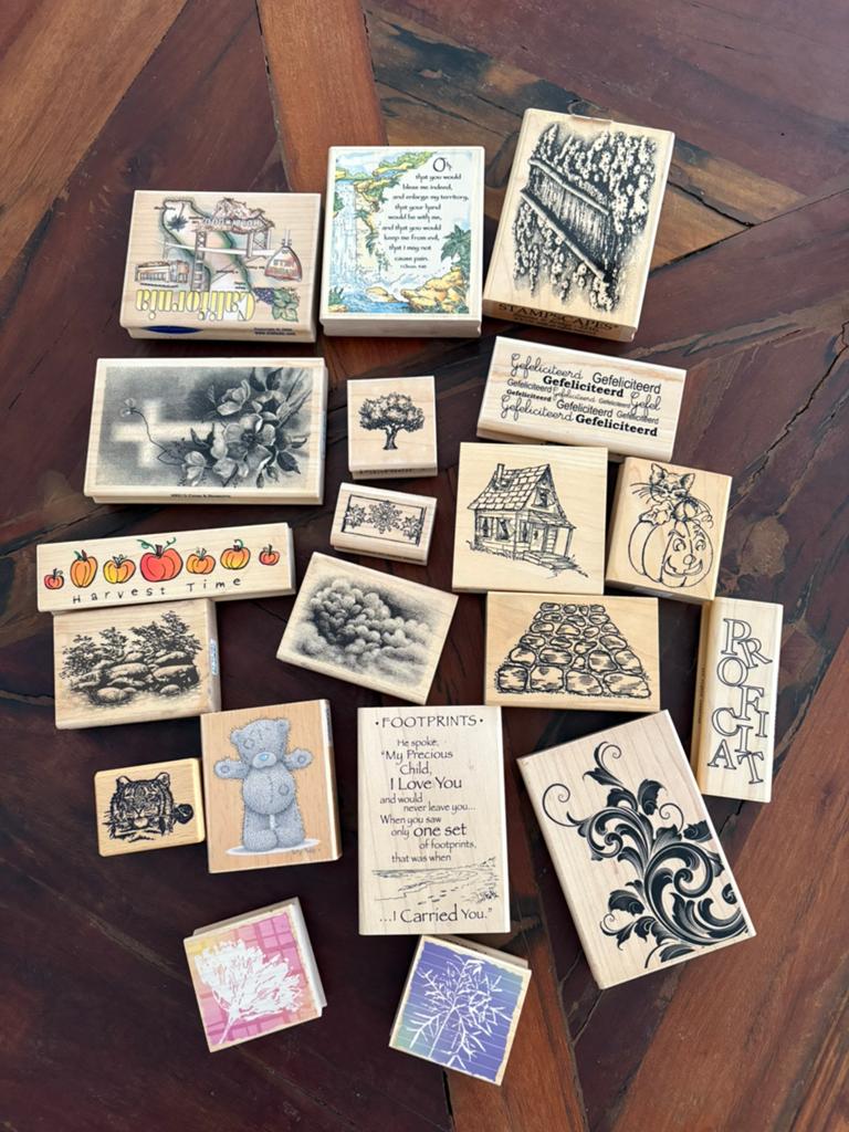 Houten stempels, Hobby en Vrije tijd, Stempelen, Ophalen, Nieuw, Houten stempel