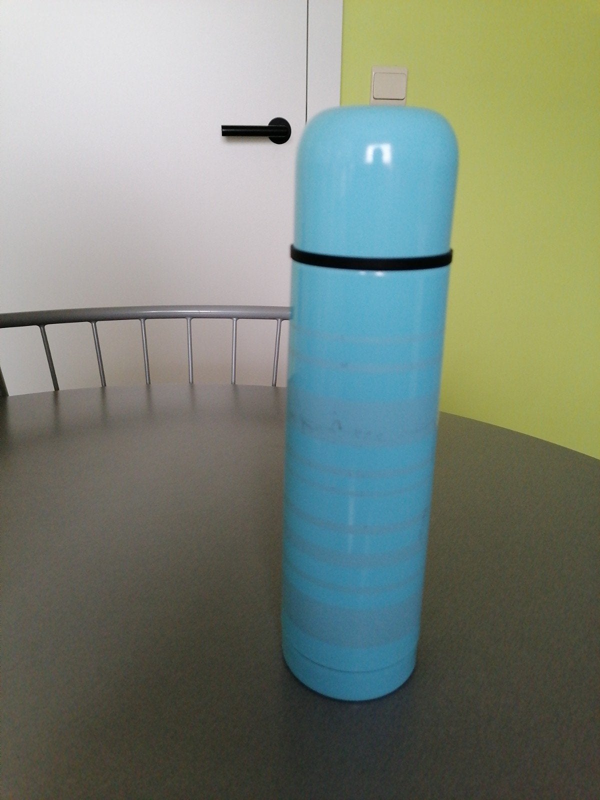 Blauwe drinkfles, Sport en Fitness, Drinkbussen, Ophalen of Verzenden