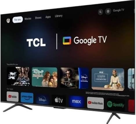 TV TCL 55T8B 55' QLED 4K, TV, Hi-fi & Vidéo, Télévisions, QLED, Smart TV, Enlèvement