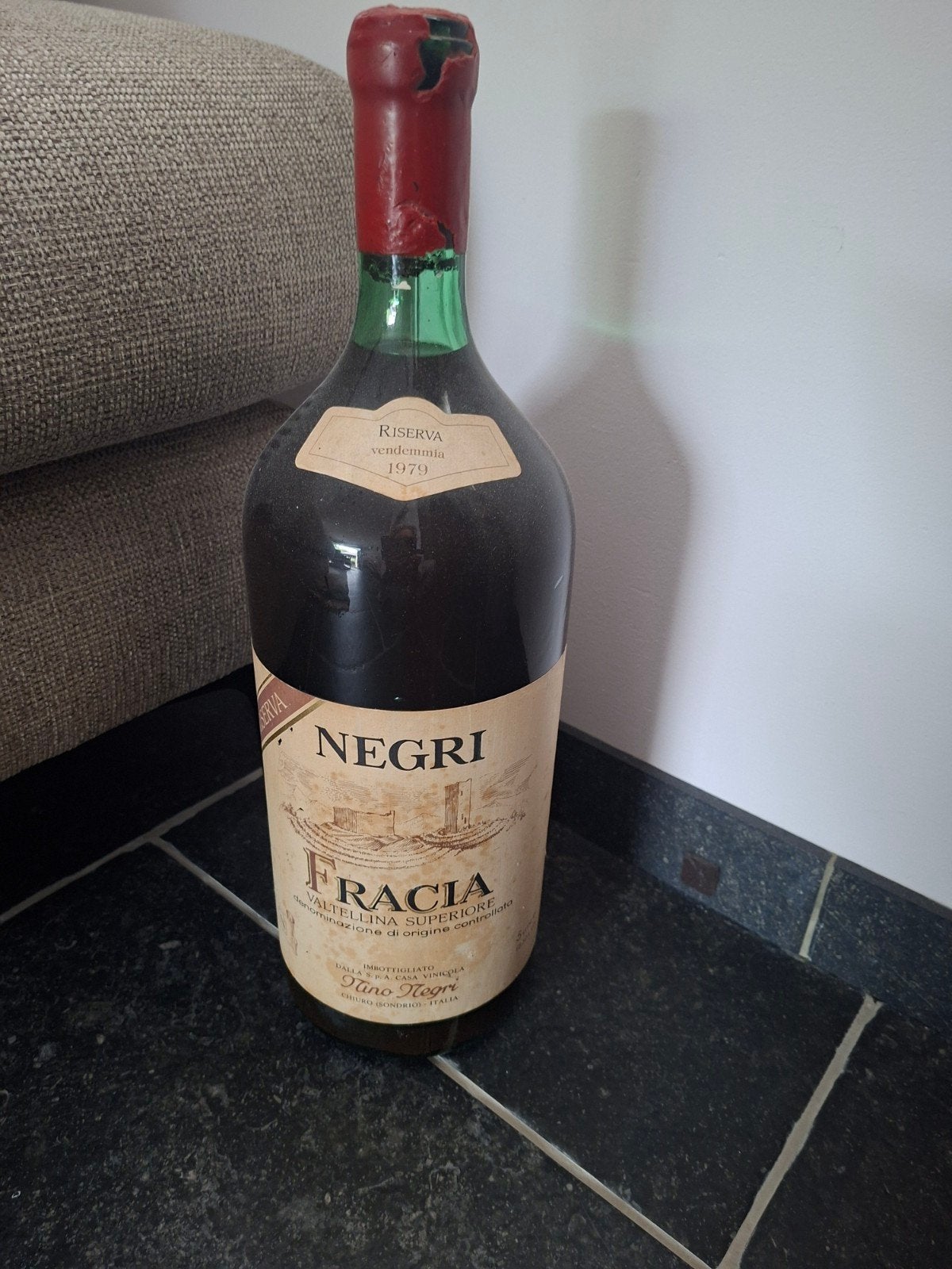 Uniek  fles wijn, Verzamelen, Ophalen