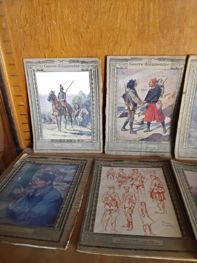 Militaria 14/18 , guerre documentee lot, Enlèvement ou Envoi, Armée de terre, Livre ou Revue