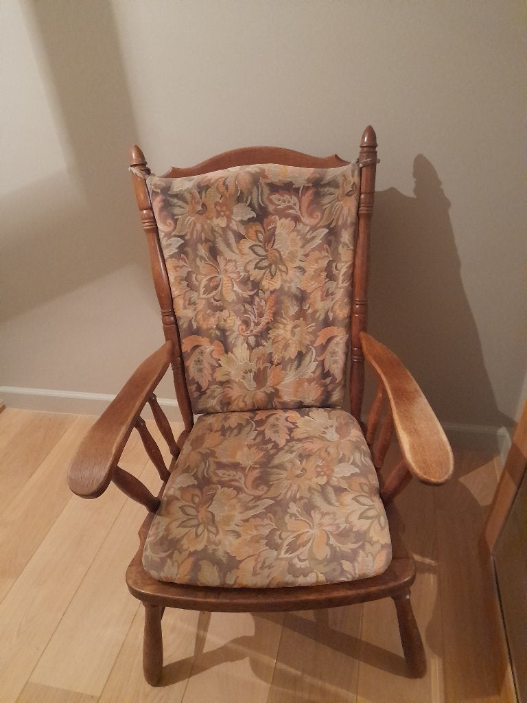 oude eiken stoel, Antiek en Kunst, Ophalen
