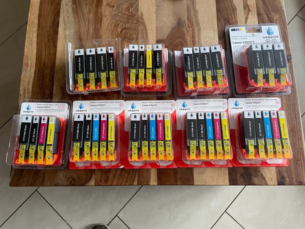 CANON imprimante - cartouches encre 570/571, Enlèvement, Neuf, Cartridge, Canon