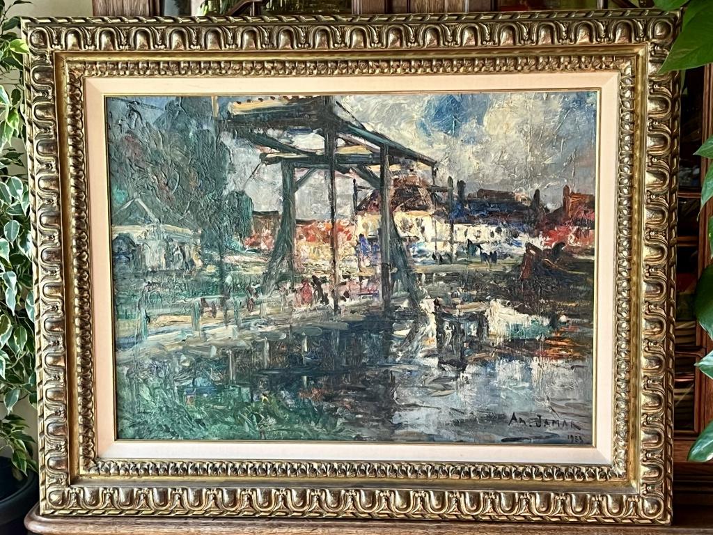 Armand Jamar. Le Pont. 1933., Enlèvement ou Envoi