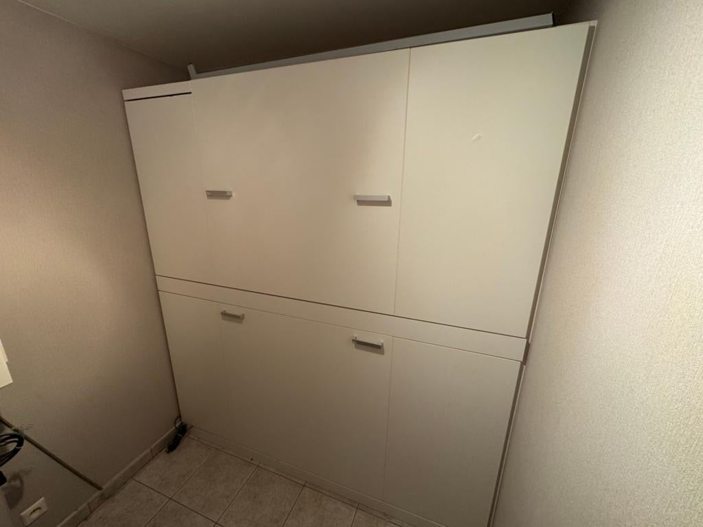 Tweepersoons opklapbed, Ophalen, Tweepersoons, Zo goed als nieuw, Overige maten
