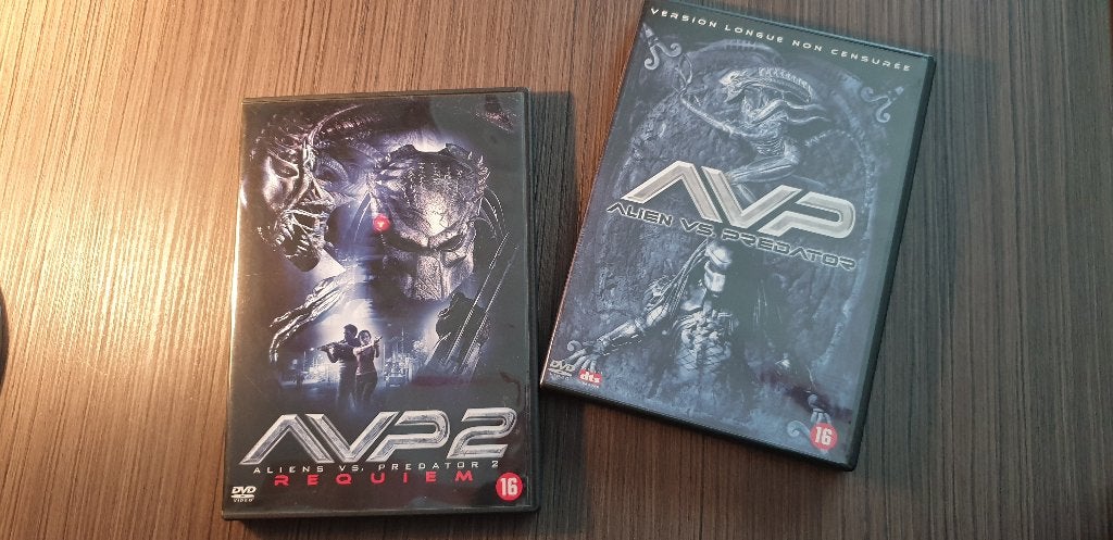 2 DVD : Alien vs Predator + Alien vs Predator Requiem, CD & DVD, DVD | Horreur, À partir de 16 ans, Enlèvement ou Envoi, Monstres