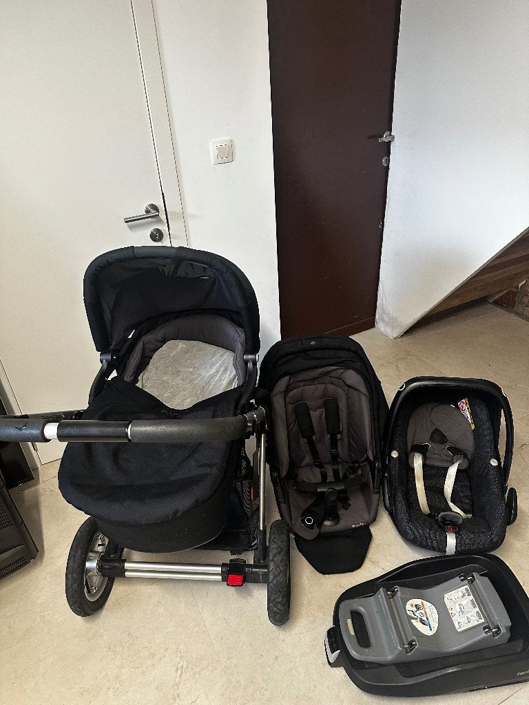 Maxi Cosi 3 in 1 plus!! Zeer nette staat., Enfants & Bébés, Poussette combi, Pneus, Enlèvement, Utilisé